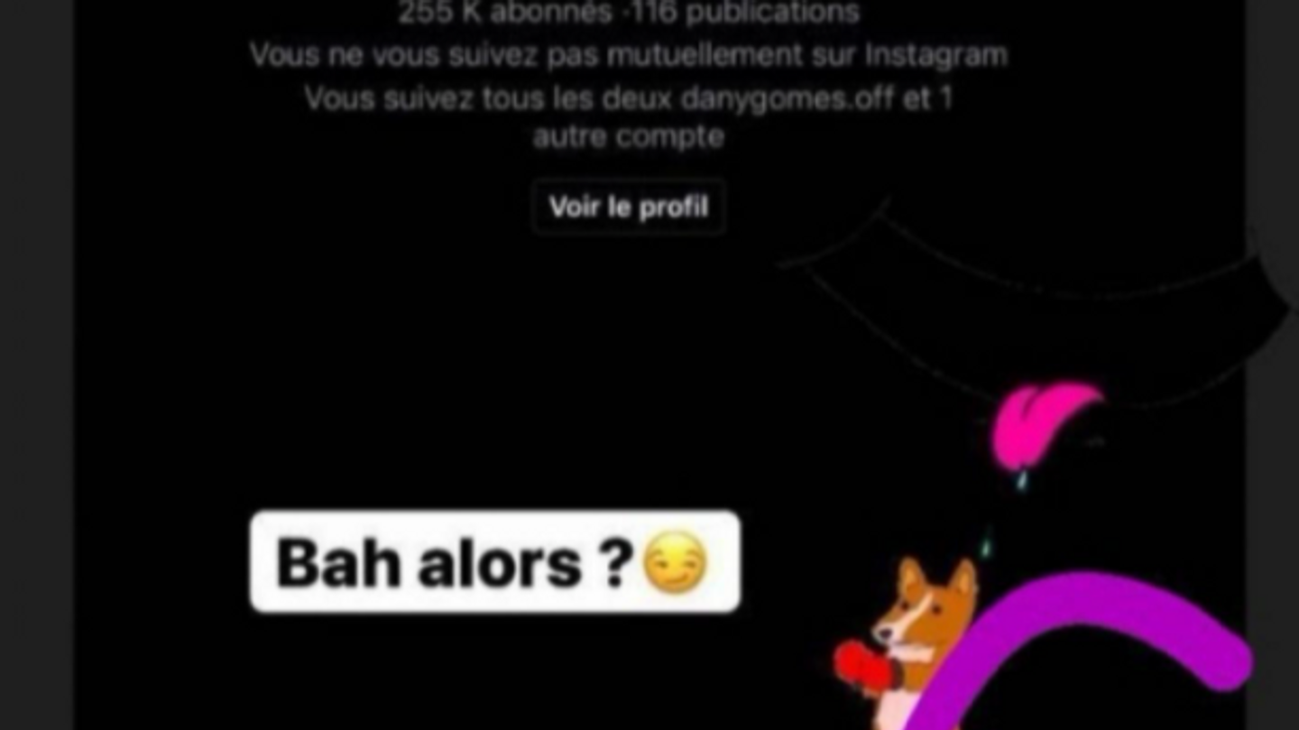 Capture d'écran IG